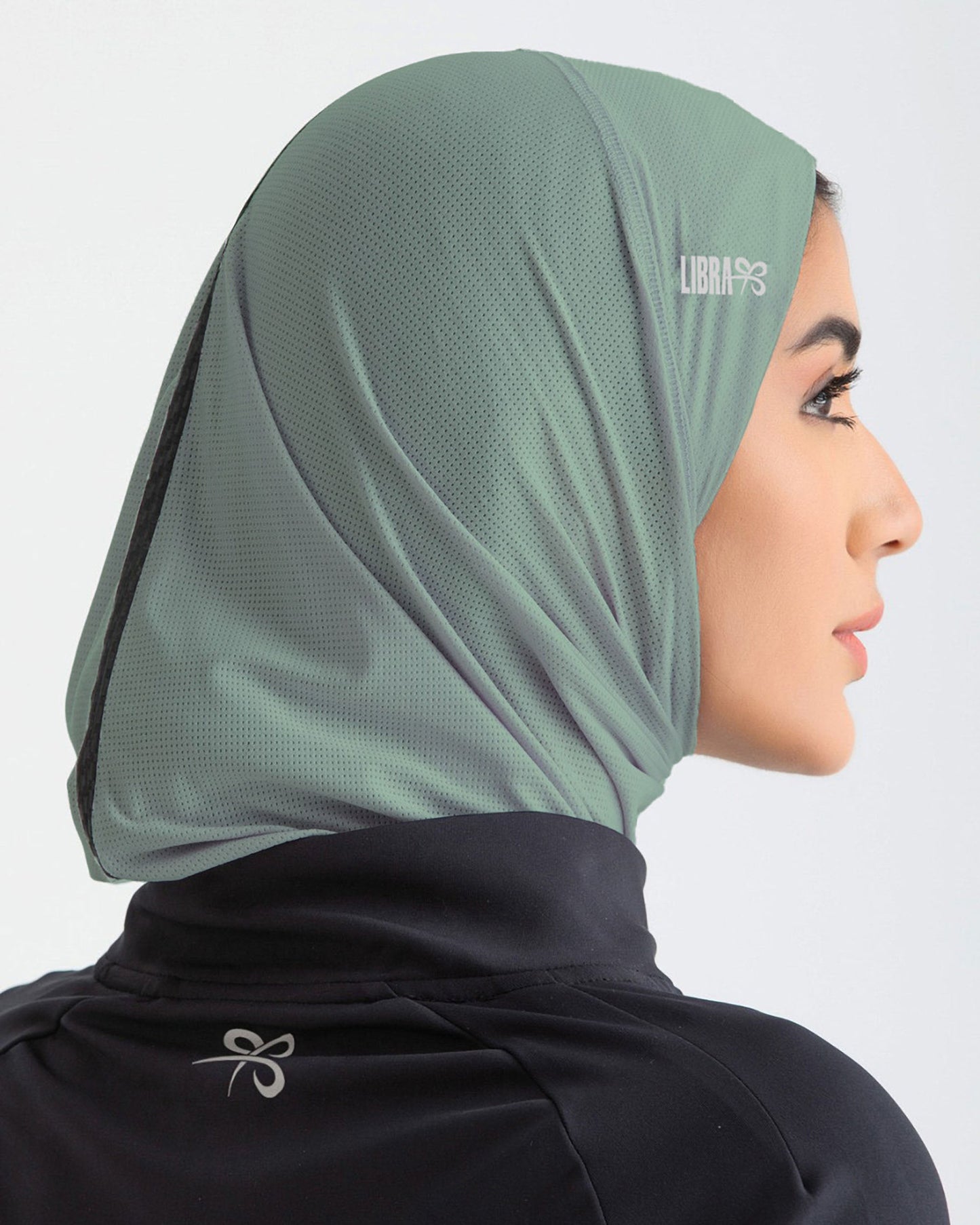 Lycra Hijab Light - Deep Green