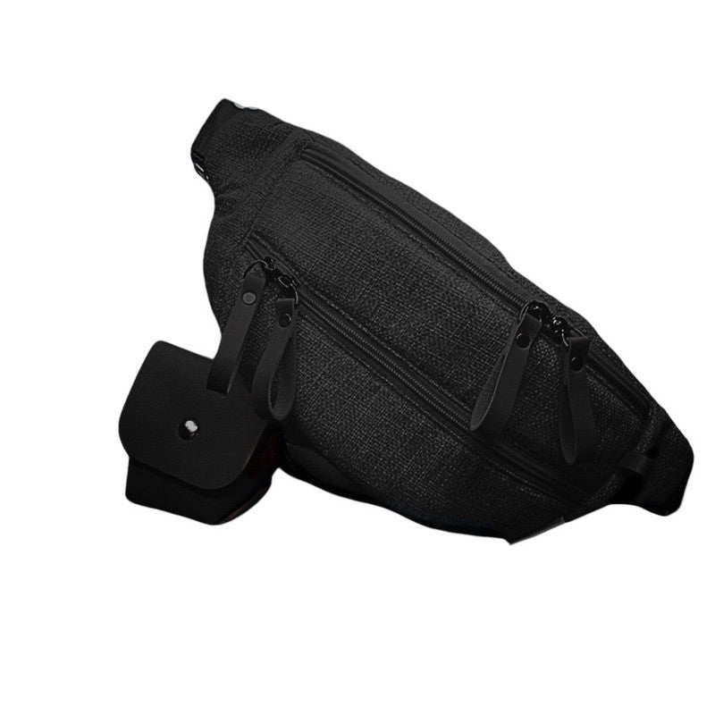 Waterproof Fanny Bag - Black