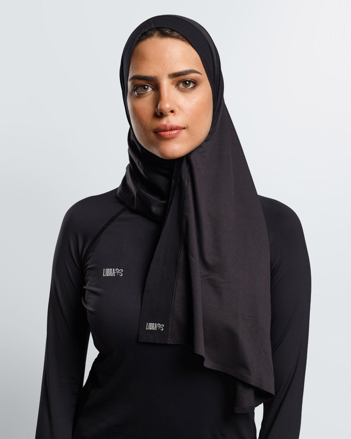 Lycra Performance Veil - Black