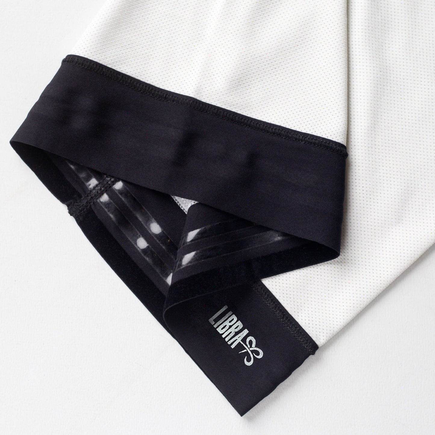 Lycra Neck free bandana - White