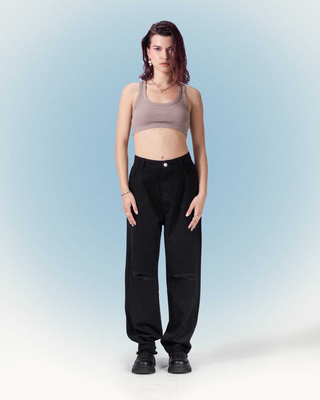 Denim Basic Jeans - Black