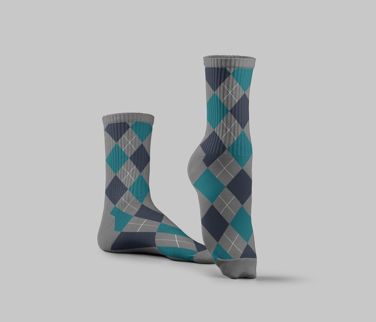 Gray Windsor Classic Socks