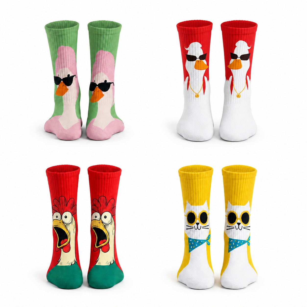 The Funky Four Socks