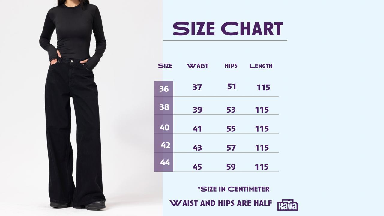 Denim Go-Basic Pant - Black