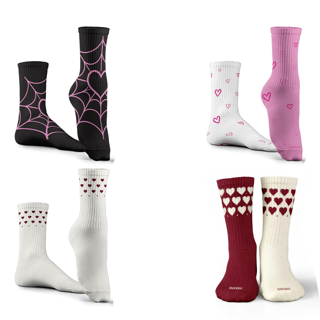 Cozy Love Socks Set Of 4