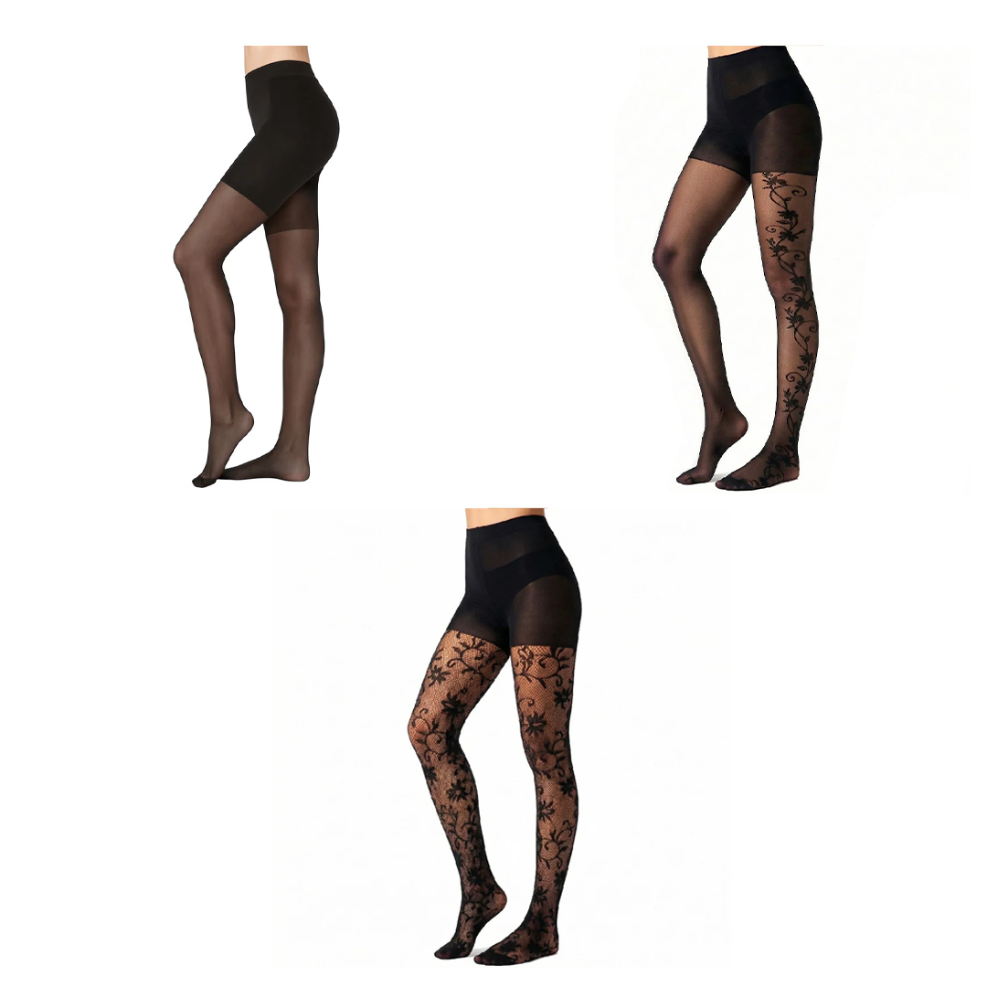 Transparent Black New Set Of 3