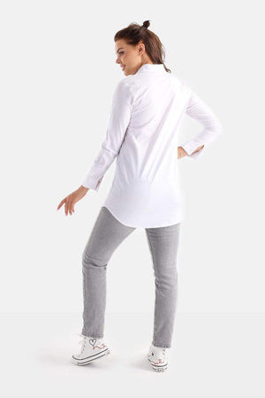 Basic Slim Fit Shirt - Carina - كارينا