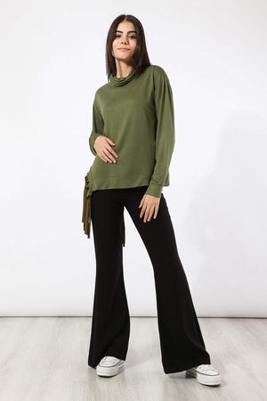 Basic Top with Side Fringe - Carina - كارينا