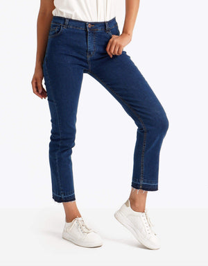 Casual regular waist Jeans pants - Carina - كارينا