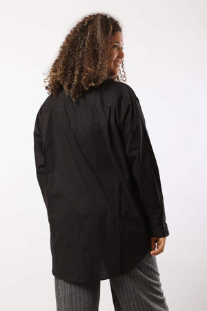 Classic Collar Plain Shirt - Carina - كارينا