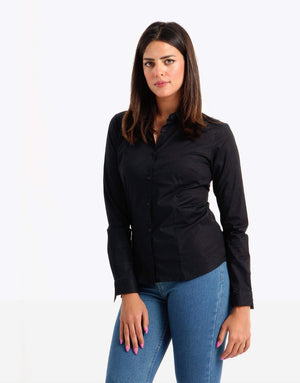 Classic Viscose Shirt - Carina - كارينا