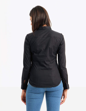 Classic Viscose Shirt - Carina - كارينا