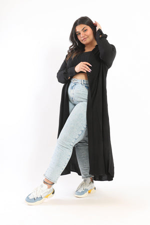 Collared Maxi Shirt Dress - Clue Wear
