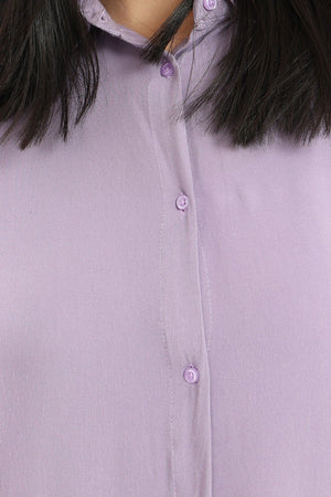Collared Maxi Shirt Dress - Clue Wear