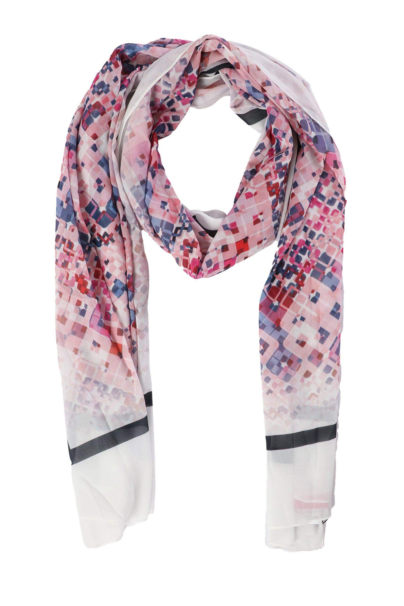 Colored Chiffon Scarf - Carina - كارينا