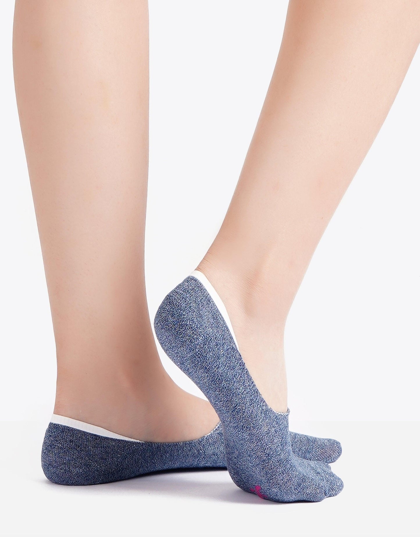 Colored Invisible Socks - 5 pairs - Carina - كارينا