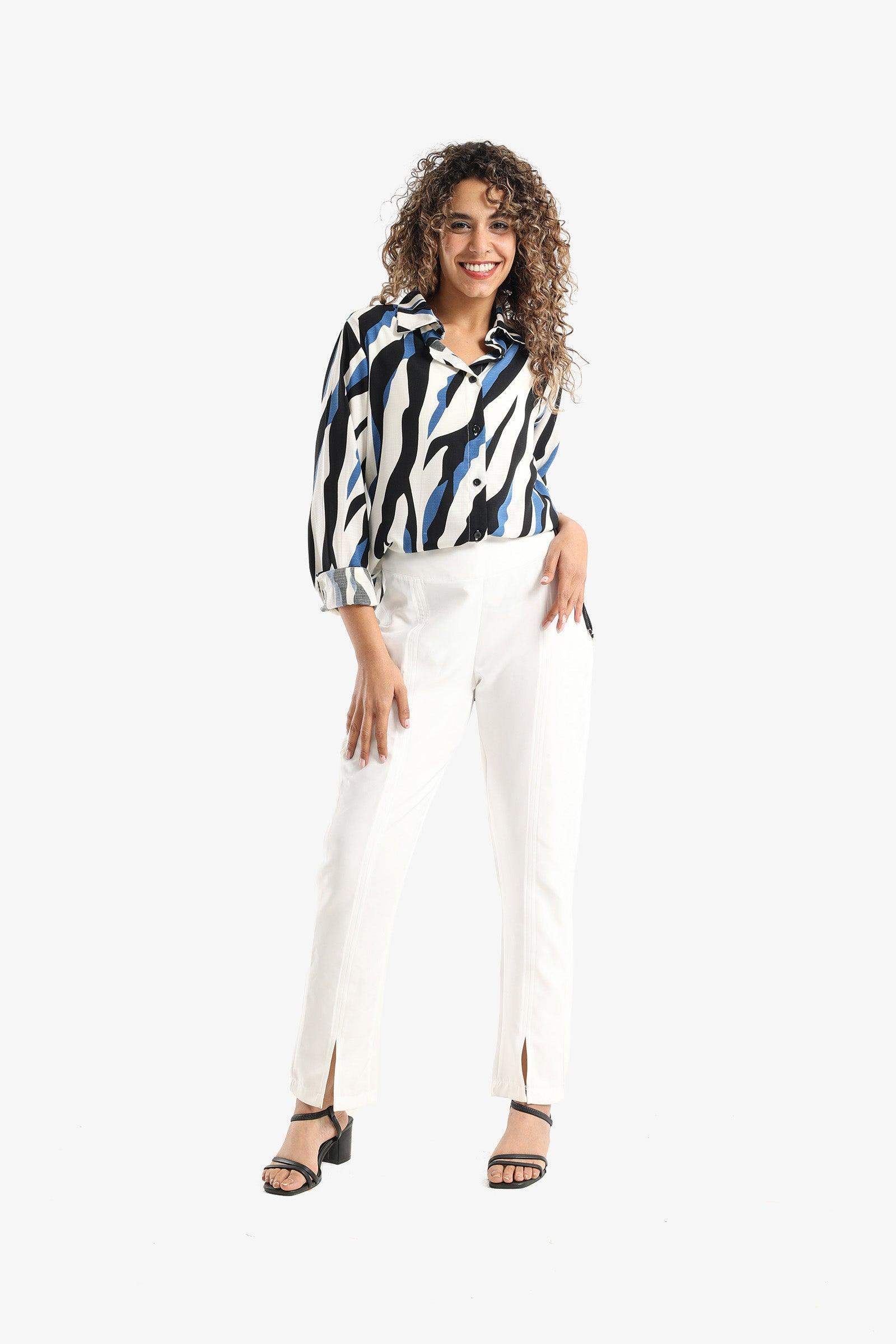 Colored Voile Shirt - Carina - كارينا