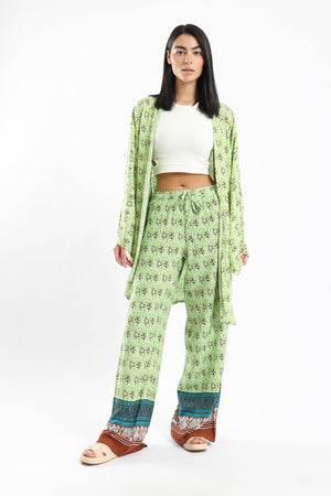 Colorful Printed Pants - Clue Wear