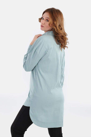 Cotton Blend Shirt - Carina - كارينا