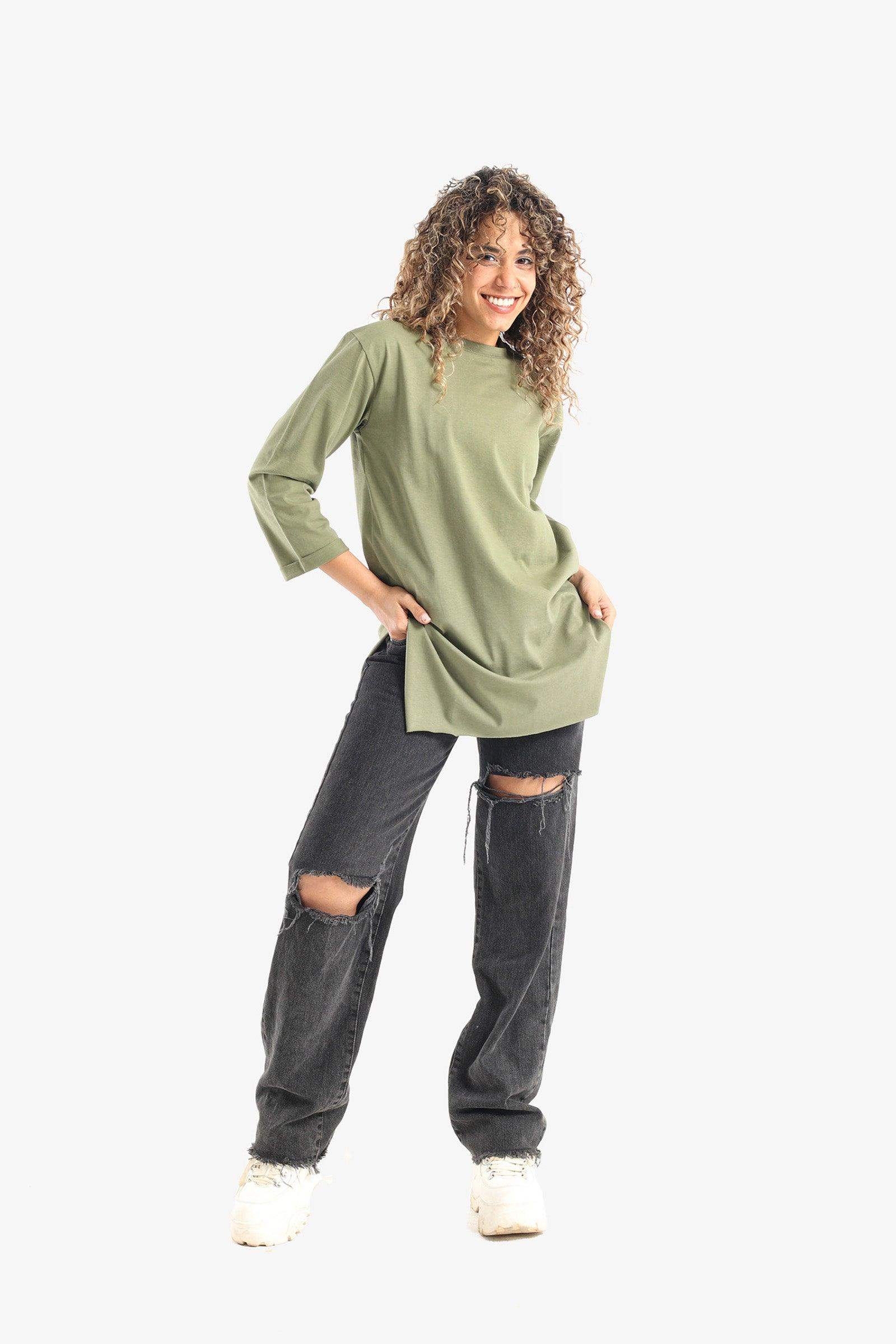 Cotton Comfy Slip On Top - Carina - كارينا