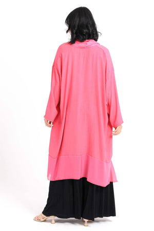 Cotton Draped Poncho - Carina - كارينا