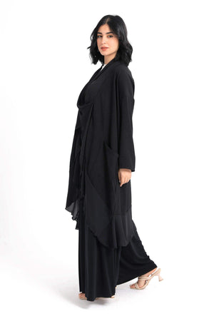 Cotton Draped Poncho - Carina - كارينا