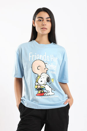 Cotton Printed T-shirt - Clue Wear