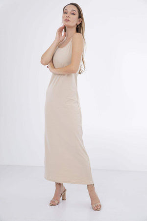 Cotton Sleeveless Cami Dress - Carina - كارينا
