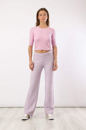 Cropped Ribbed Pullover - Carina - كارينا