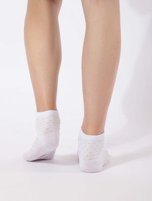 Dotted Cotton Socks - Carina - كارينا