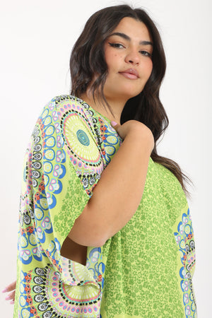 Elbow Sleeves Poncho - Clue Wear