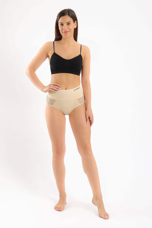 Fishnet Full Brief Panty - Carina - كارينا