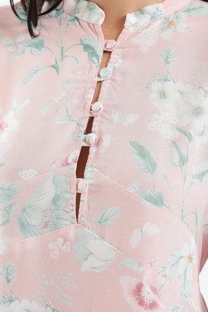 Flowery Maxi Nightgown - Carina - كارينا