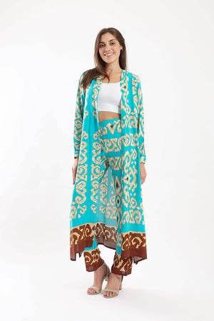 Full Length Print Pants - Carina - كارينا