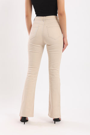 High Rise Flared Pants - Clue Wear
