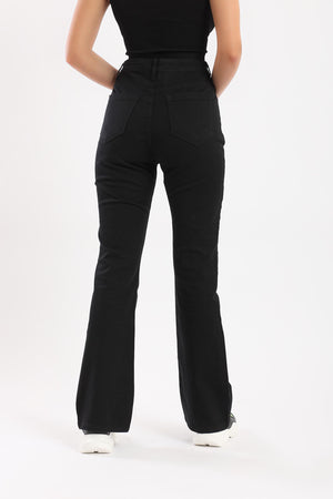High Rise Flared Pants - Clue Wear