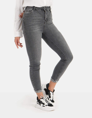 High Rise Skinny Jeans - Carina - كارينا