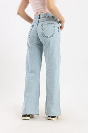 High Rise Wide Jeans - Clue Wear