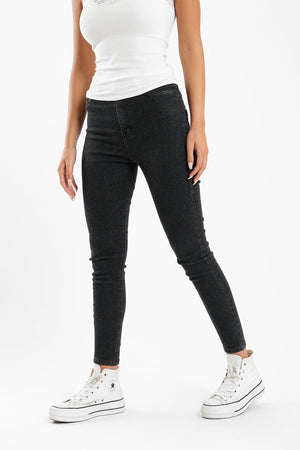 High Waist Skinny Jeans - Clue Wear