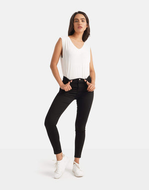 High Waist Skinny Leggings - Carina - كارينا