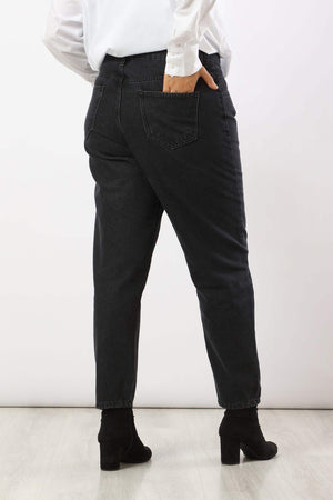 High Waisted Mom Jeans - Carina - كارينا