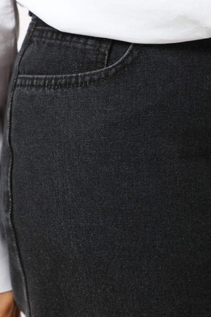 High Waisted Mom Jeans - Carina - كارينا