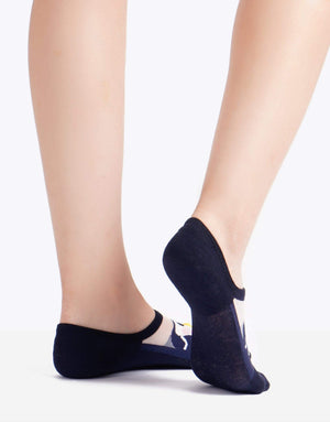 Invisible Animal Print Socks -3 Pairs - Carina - كارينا