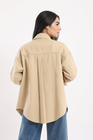 Jacket with Chest Front Pockets - Clue-wear