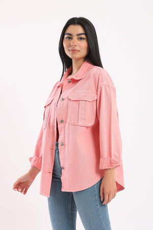 Jacket with Chest Front Pockets - Clue-wear