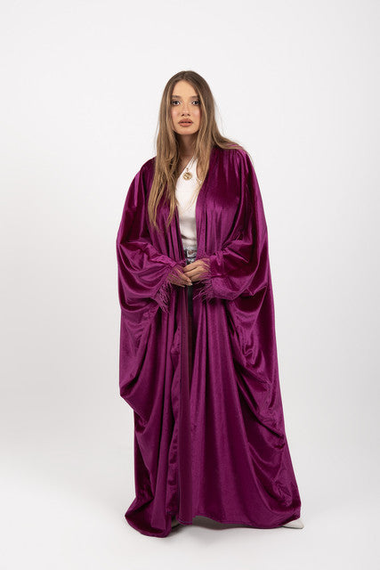 The Midnight Feather Bisht