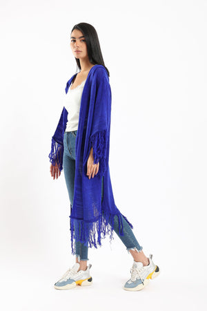 Kimono with Fringes Hems - Clue Wear