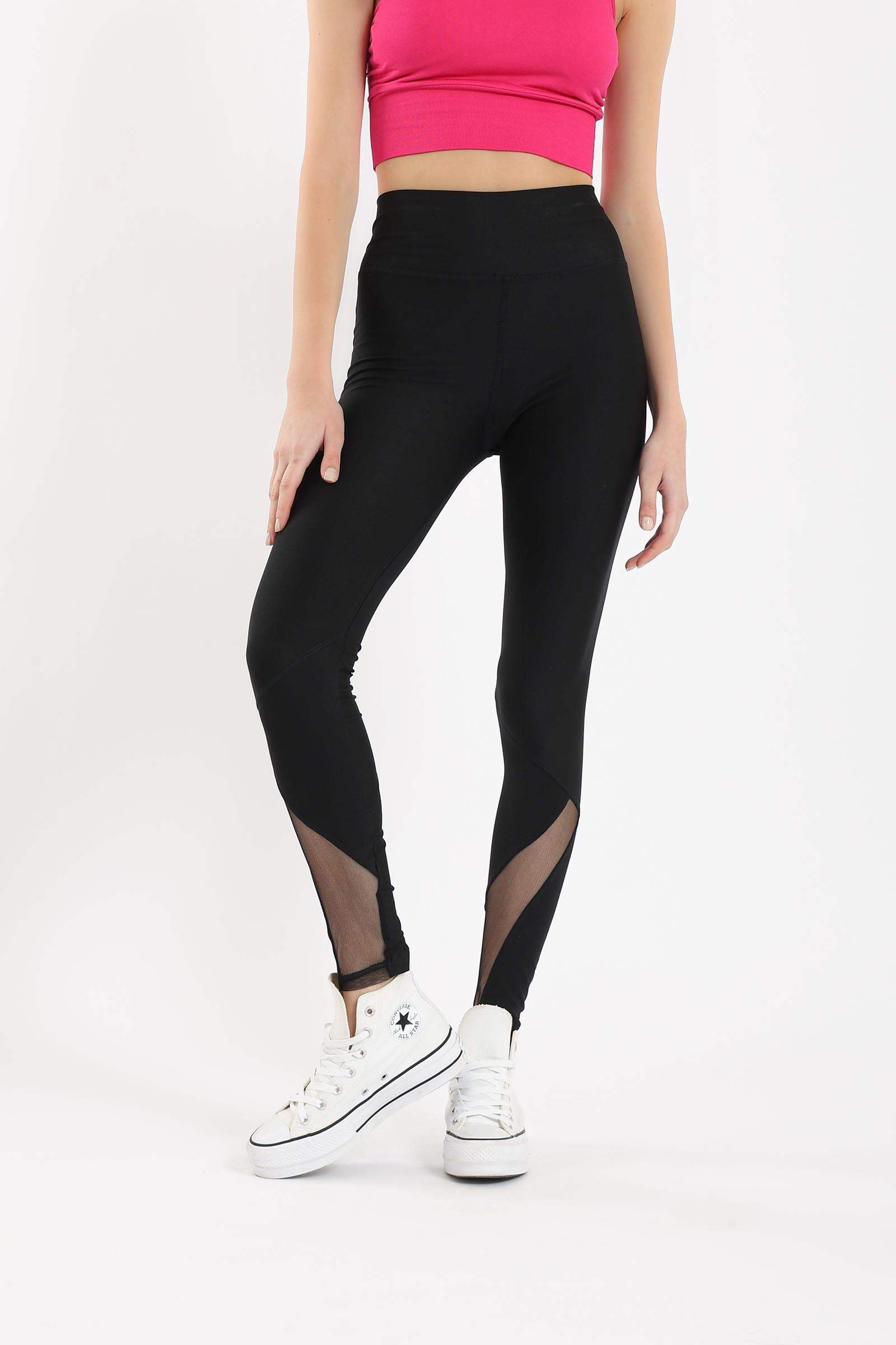 Leggings With Transparent Sections - Carina - كارينا