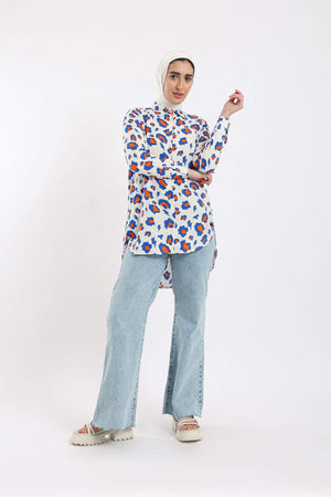 Leopard Print Shirt - Carina - كارينا