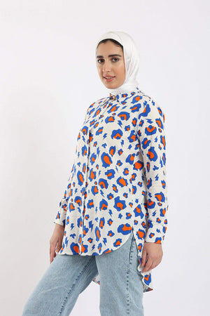 Leopard Print Shirt - Carina - كارينا